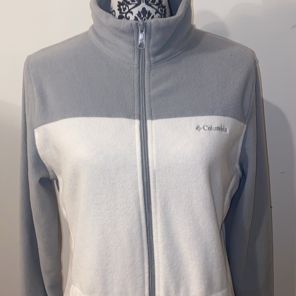 Columbia Full Zip Fleece Jacket Size Large - Picture 2 of 10